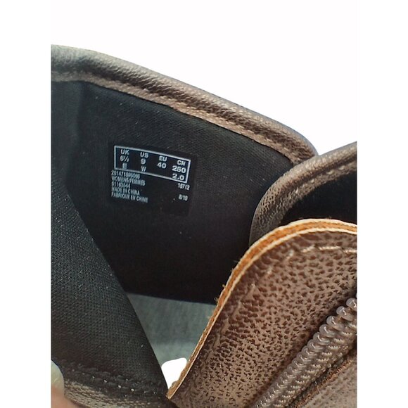 CLARKS CLOUDSTEPPERS Women's SILLIAN2.0 Brown Size 9 W Wide Ankle Strap Bootie - Picture 16 of 16